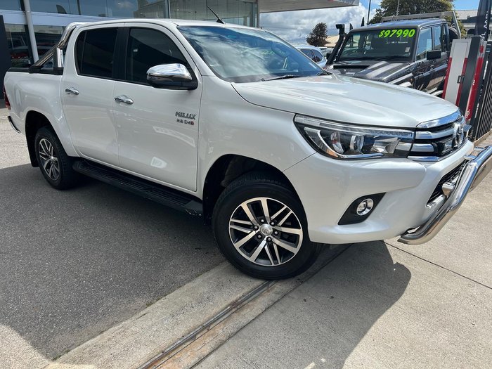 2017 Toyota Hilux SR5 GUN126R 4X4 Dual Range White