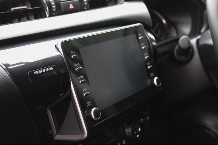2024 Toyota Hilux SR 48V GUN126R 4X4 Dual Range Glacier White