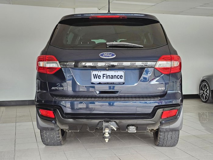 2020 Ford Everest Sport UA II MY20.25 4X4 Dual Range Deep Crystal Blue