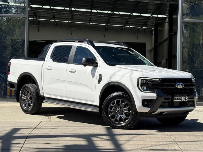 2024 Ford Ranger Wildtrak MY24.50 4X4 Dual Range Arctic White