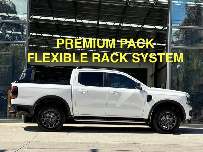 2024 Ford Ranger Wildtrak MY24.50 4X4 Dual Range Arctic White