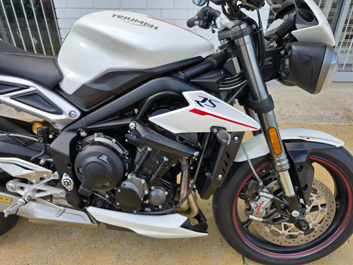 2018 Triumph STREET TRIPLE RS White