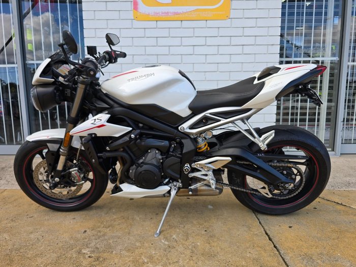2018 Triumph STREET TRIPLE RS White