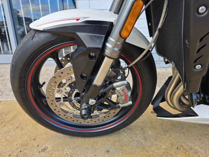 2018 Triumph STREET TRIPLE RS White