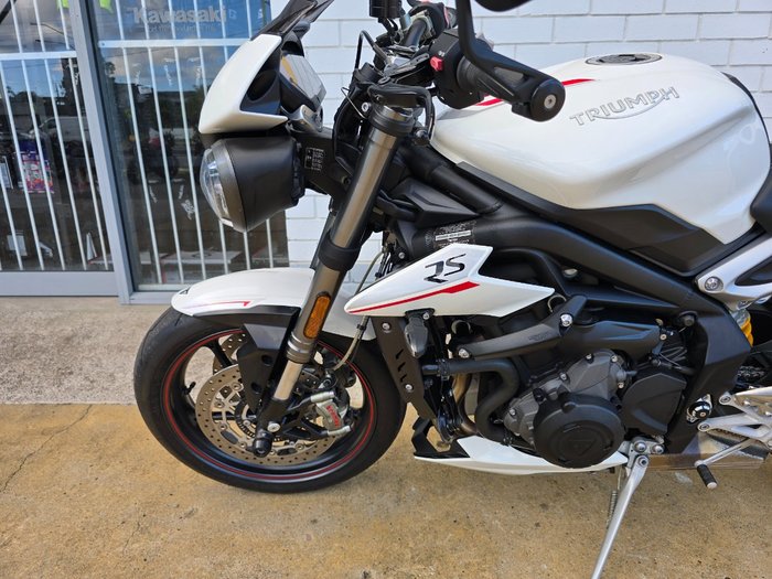 2018 Triumph STREET TRIPLE RS White
