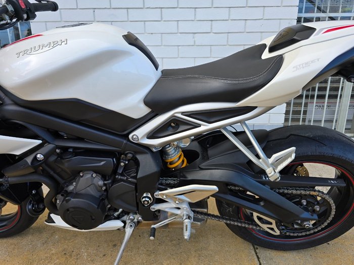 2018 Triumph STREET TRIPLE RS White