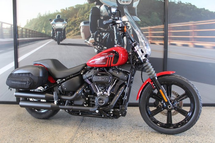 2023 Harley-davidson FXBBS STREET BOB (114) REDLINE RED