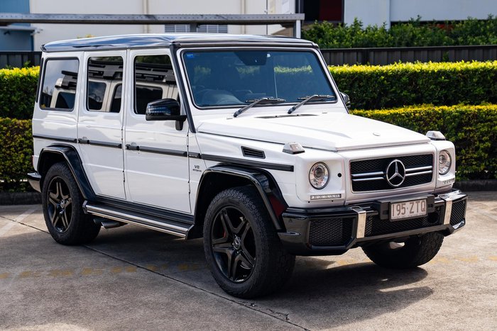 2017 Mercedes-Benz G-Class G63 AMG W463 4X4 Dual Range Designo - Mystic White