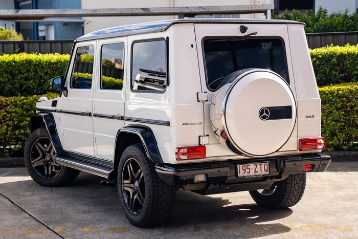 2017 Mercedes-Benz G-Class G63 AMG W463 4X4 Dual Range Designo - Mystic White