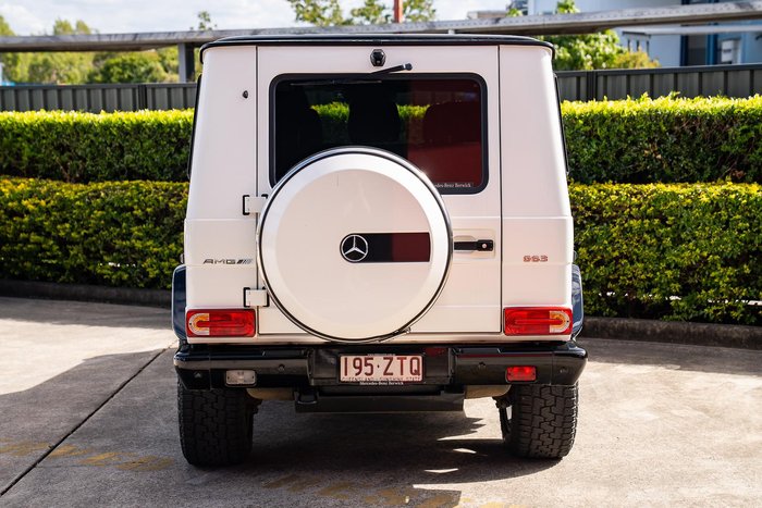 2017 Mercedes-Benz G-Class G63 AMG W463 4X4 Dual Range Designo - Mystic White
