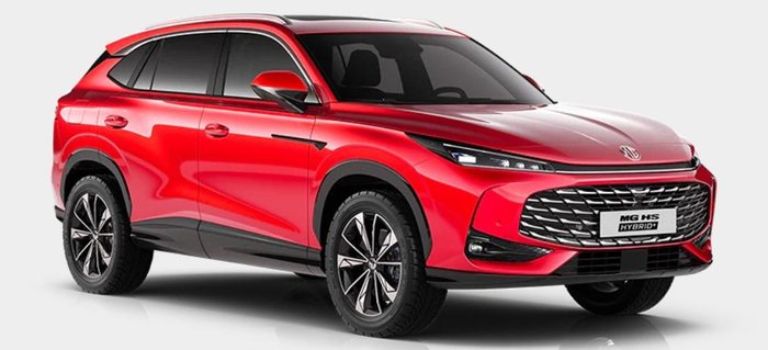 2025 MG HS Hybrid+ Essence AS33H MY25 Diamond Red