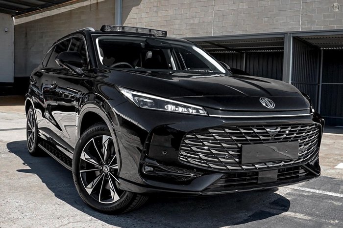 2025 MG HS Super Hybrid Essence AS33P MY25 Black Pearl