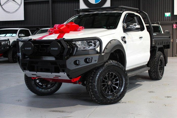 2022 Ford Ranger XLT PX MkIII MY21.75 4X4 Dual Range Arctic White