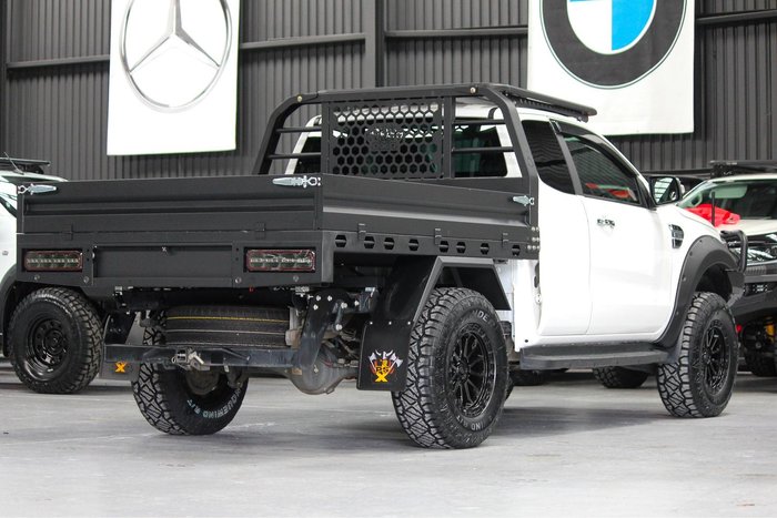 2022 Ford Ranger XLT PX MkIII MY21.75 4X4 Dual Range Arctic White