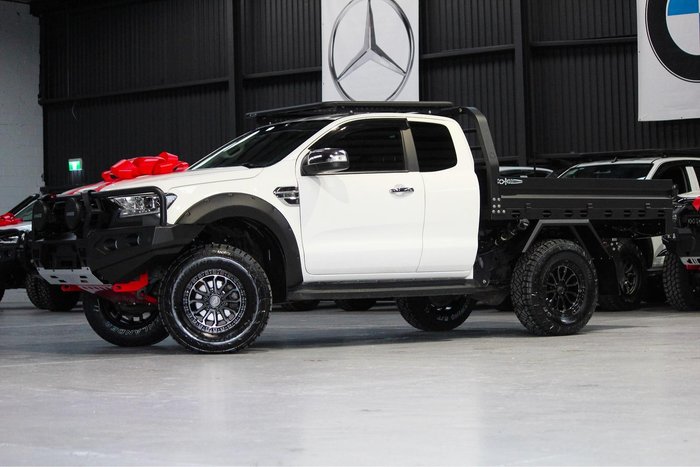 2022 Ford Ranger XLT PX MkIII MY21.75 4X4 Dual Range Arctic White