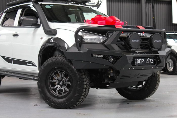 2020 Isuzu D-MAX SX MY19 4X4 Dual Range Splash White