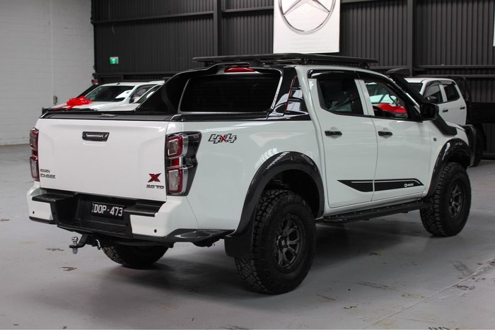 2020 Isuzu D-MAX SX MY19 4X4 Dual Range Splash White