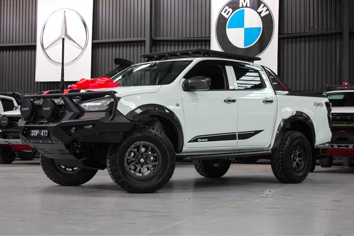 2020 Isuzu D-MAX SX MY19 4X4 Dual Range Splash White