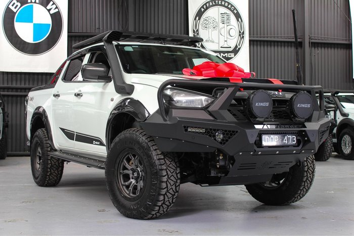 2020 Isuzu D-MAX SX MY19 4X4 Dual Range Splash White