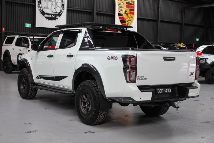 2020 Isuzu D-MAX SX MY19 4X4 Dual Range Splash White