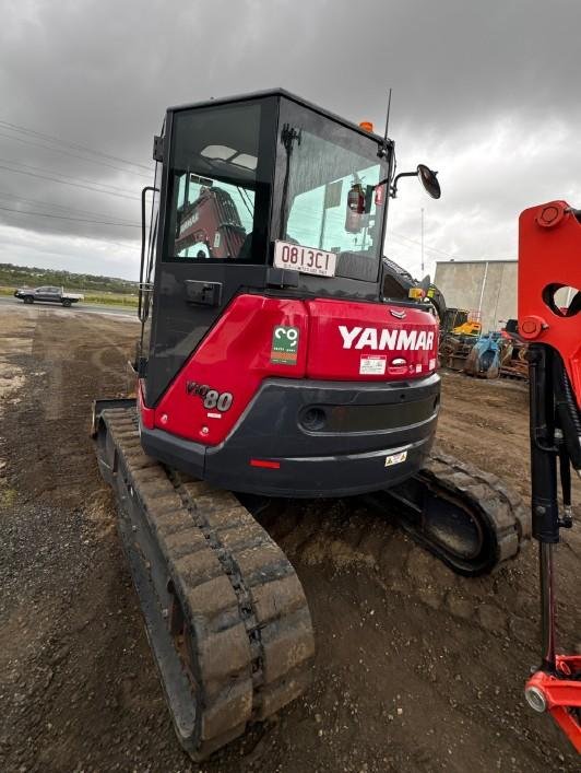 2022 Yanmar Vio80-1 Maroon