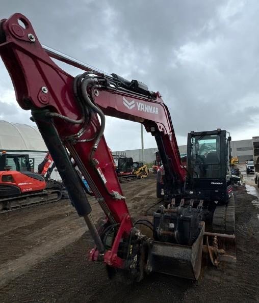 2022 Yanmar Vio80-1 Maroon