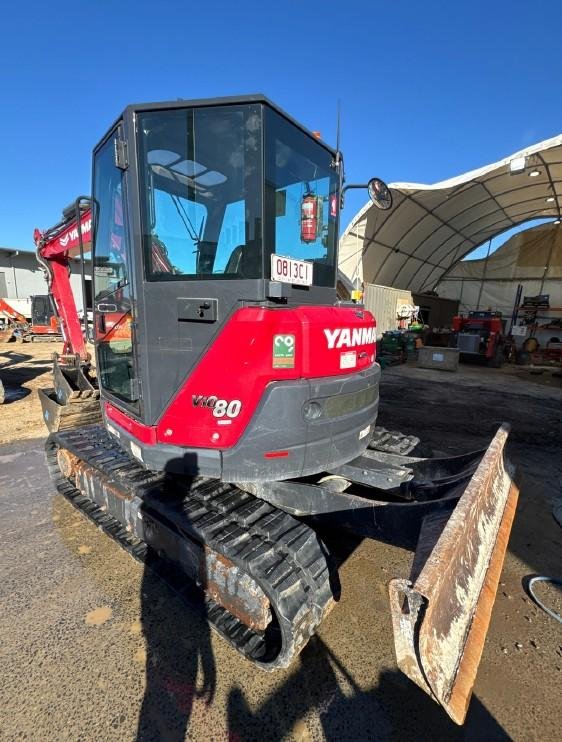2022 Yanmar Vio80-1 Maroon