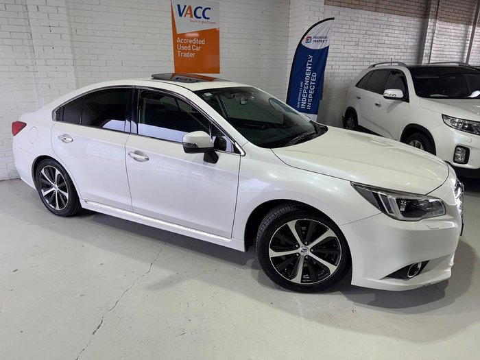 2015 Subaru Liberty 3.6R 6GEN MY15 AWD Crystal White