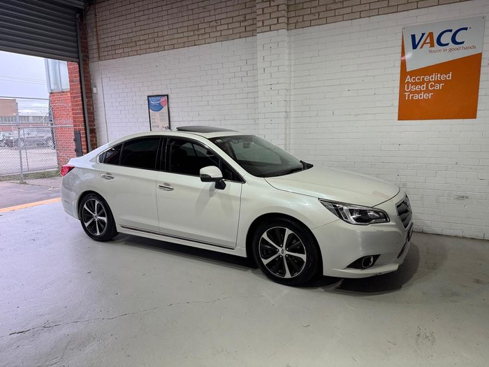 2015 Subaru Liberty 3.6R 6GEN MY15 AWD Crystal White