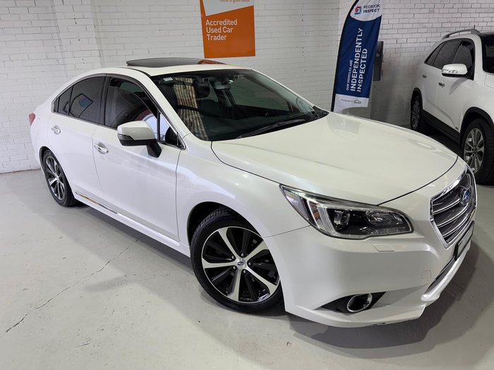 2015 Subaru Liberty 3.6R 6GEN MY15 AWD Crystal White