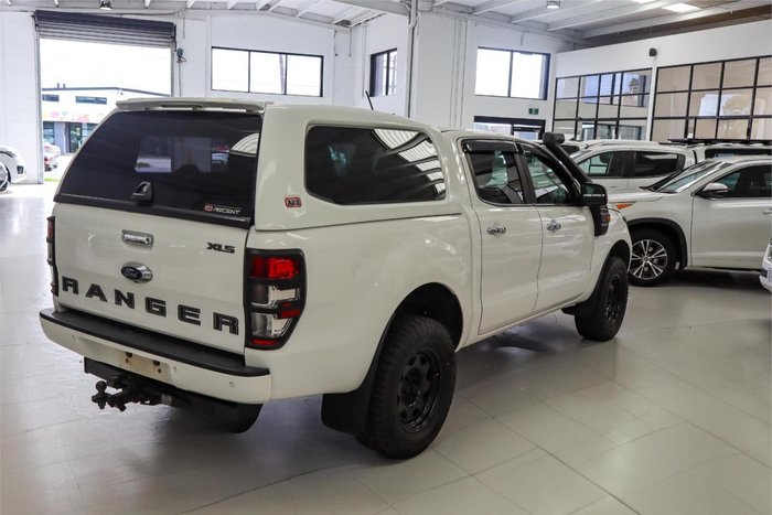 2019 Ford Ranger XLS PX MkIII MY19 4X4 Dual Range WHITE