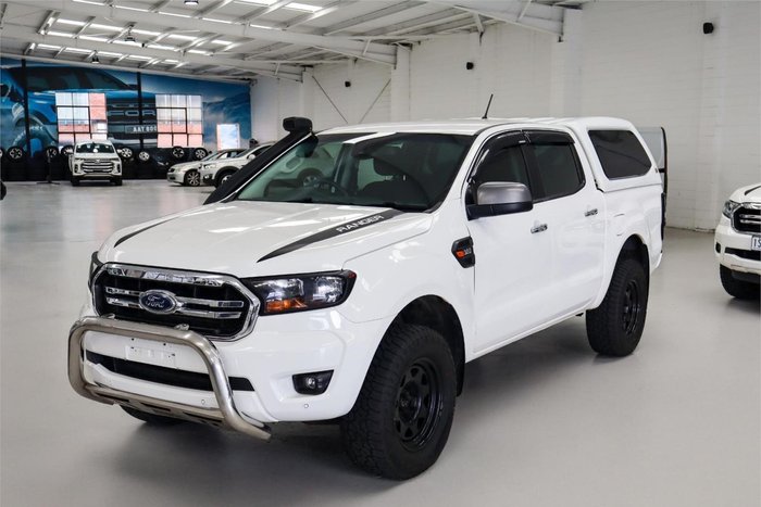 2019 Ford Ranger XLS PX MkIII MY19 4X4 Dual Range WHITE