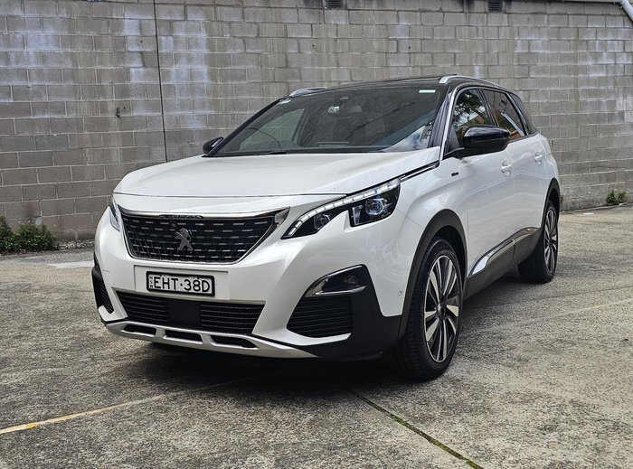 2020 Peugeot 5008 GT Line P87 MY20 Pearl White