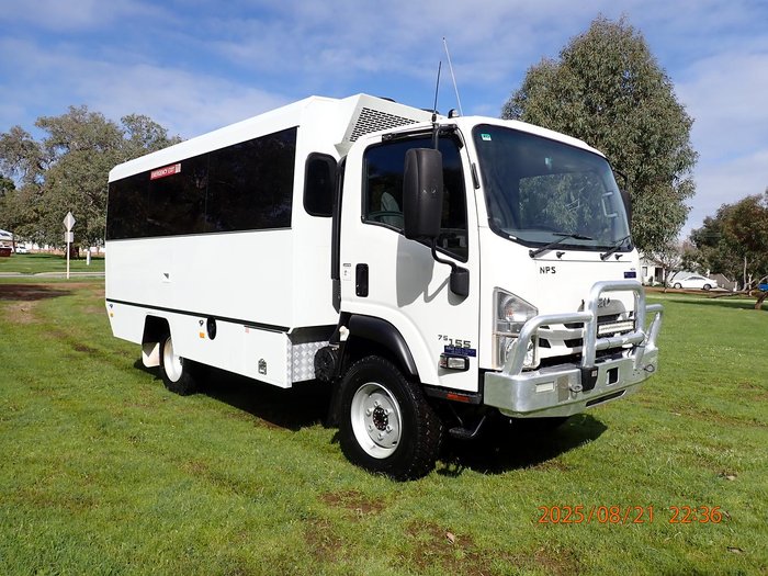 2020 Isuzu Nps 75-155 WHITE