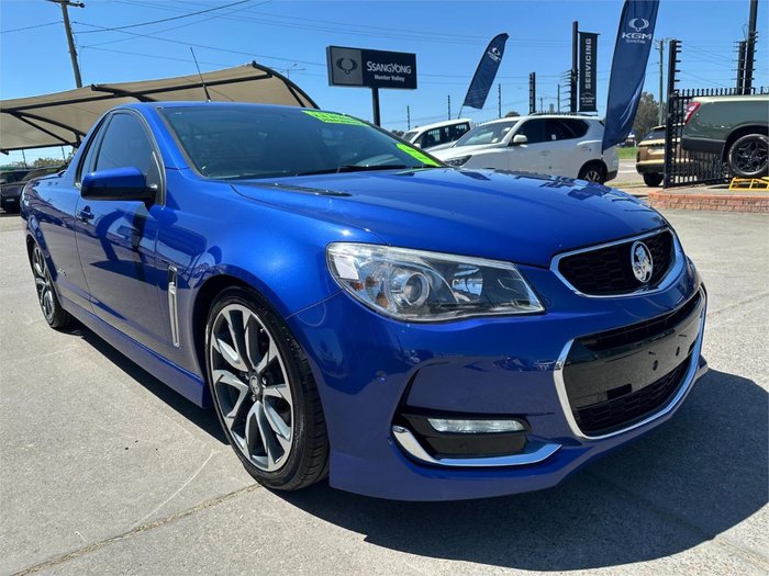 2016 Holden Ute SS V VF Series II MY16 Slipstream Blue