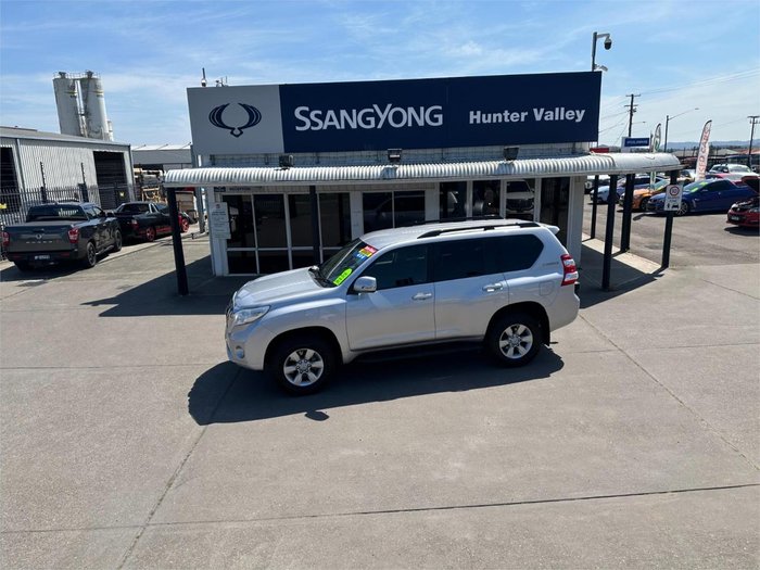 2015 Toyota Landcruiser Prado GXL GDJ150R 4X4 Dual Range Silver Pearl