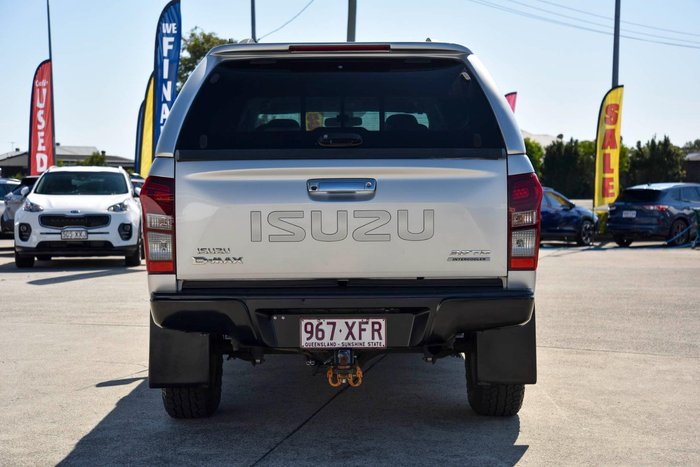 2017 Isuzu D-MAX LS-M MY17 4X4 Dual Range Titanium Silver