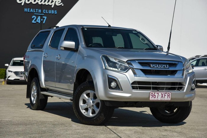 2017 Isuzu D-MAX LS-M MY17 4X4 Dual Range Titanium Silver