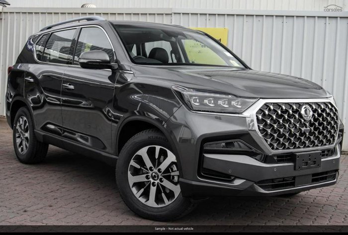 2025 KGM Rexton ELX Y461 MY26 4X4 Dual Range Marble Grey
