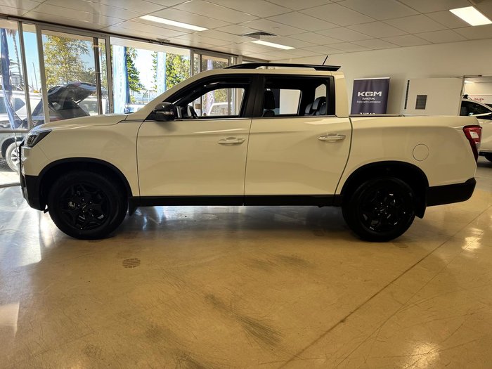 2025 KGM Musso Ultimate Q261 MY26 4X4 Dual Range Grand White