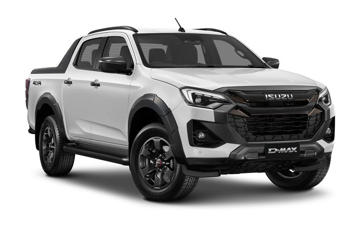 2025 Isuzu D-MAX X-TERRAIN MY24 4X4 Dual Range Mineral White