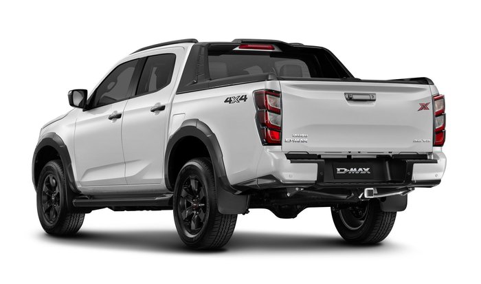 2025 Isuzu D-MAX X-TERRAIN MY24 4X4 Dual Range Mineral White