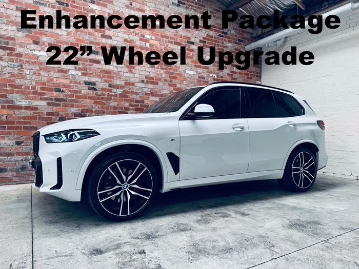 2024 BMW X5 xDrive30d M Sport G05 LCI 4X4 Constant Mineral White