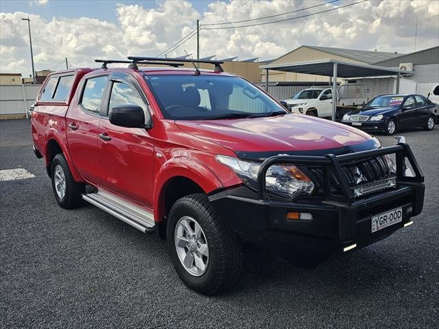 2018 Mitsubishi Triton GLX+ MQ MY18 4X4 Dual Range Red