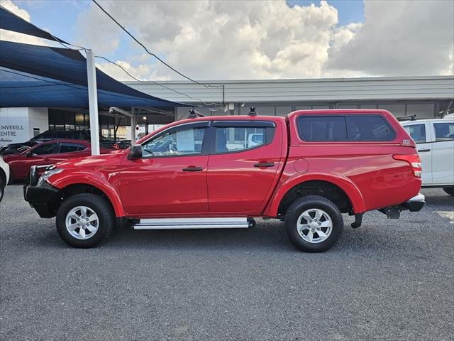 2018 Mitsubishi Triton GLX+ MQ MY18 4X4 Dual Range Red