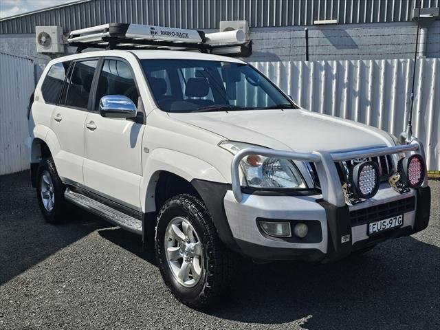 2006 Toyota Landcruiser Prado GXL KZJ120R 4X4 Constant WHITE