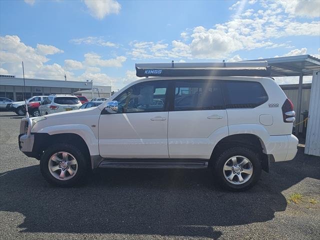 2006 Toyota Landcruiser Prado GXL KZJ120R 4X4 Constant WHITE