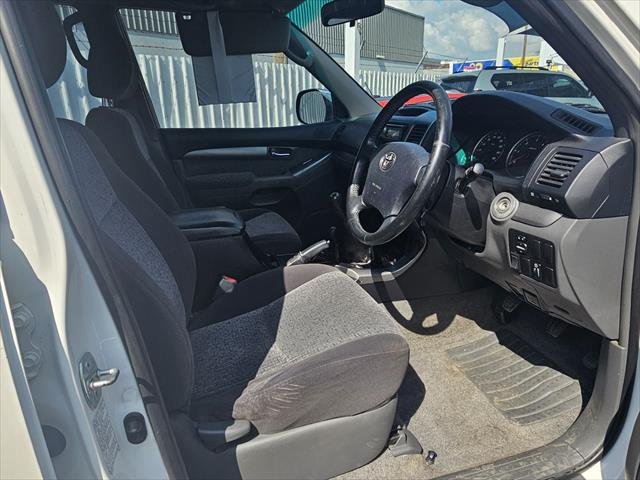 2006 Toyota Landcruiser Prado GXL KZJ120R 4X4 Constant WHITE