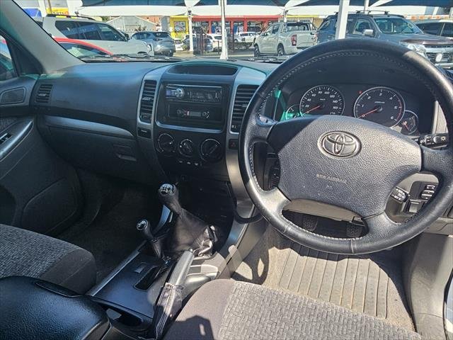 2006 Toyota Landcruiser Prado GXL KZJ120R 4X4 Constant WHITE