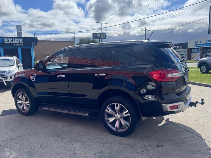 2017 Ford Everest Titanium UA 4X4 Dual Range Jet Black